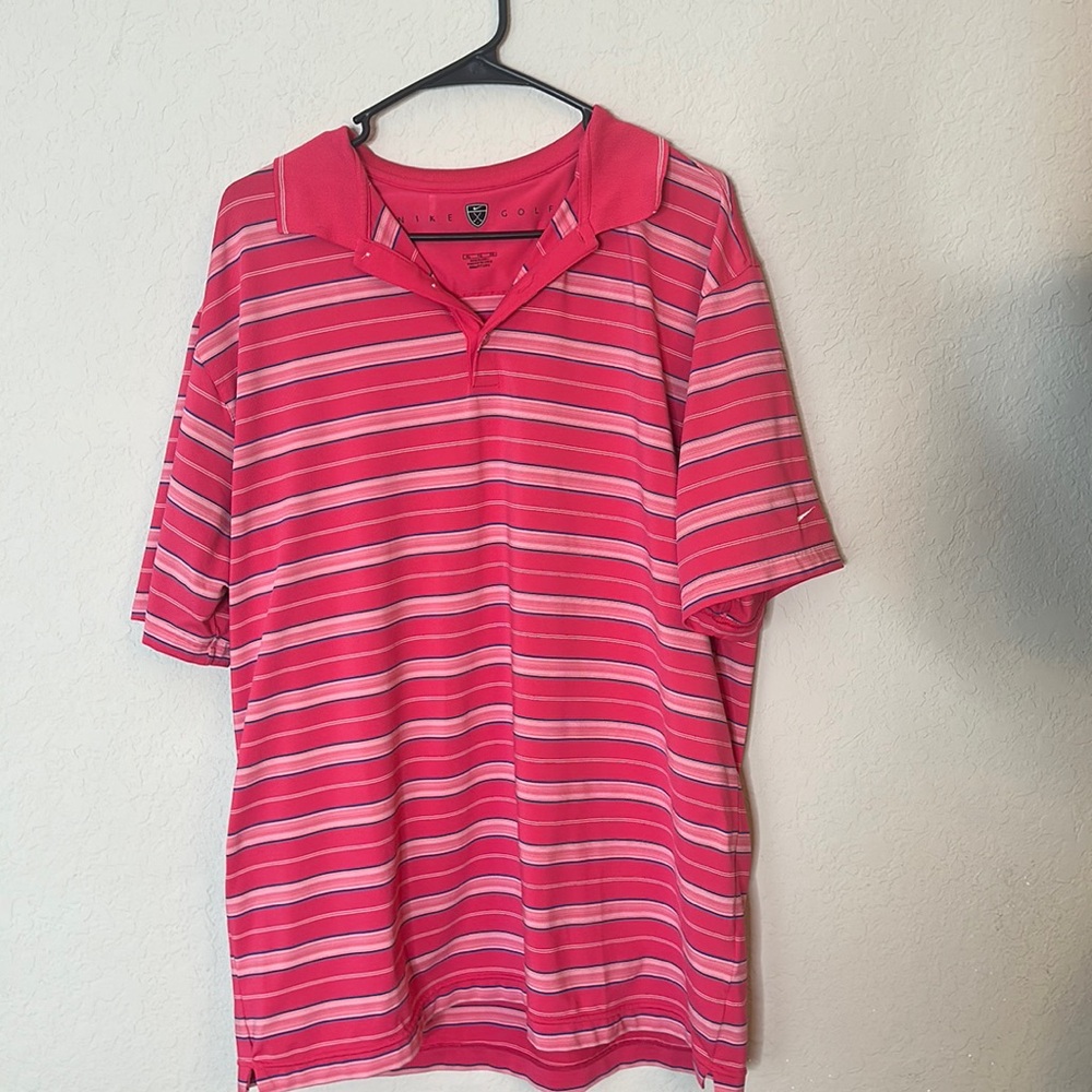 Nike Golf Polo, size XL, Pink, used like new